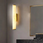 Wall Lamp | Dimmable Brass & Alabaster
