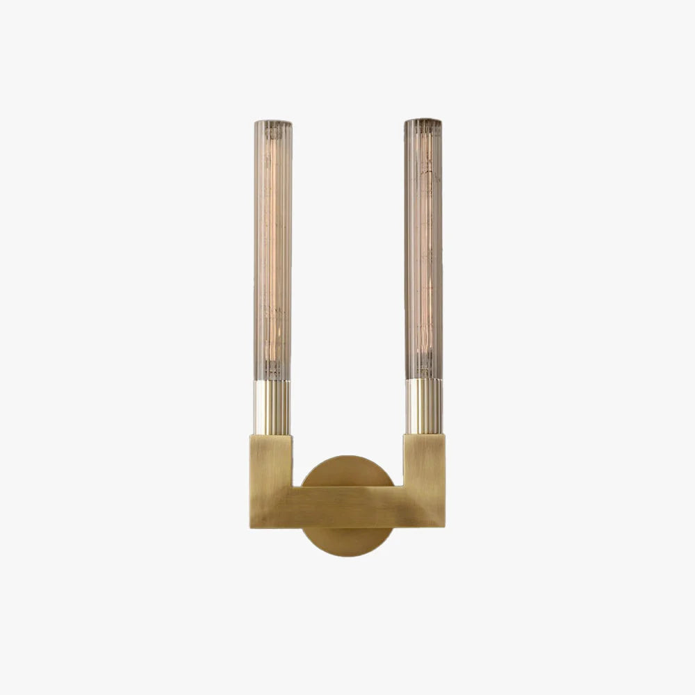 Wall Lamp | Dimmable Metal & Glass