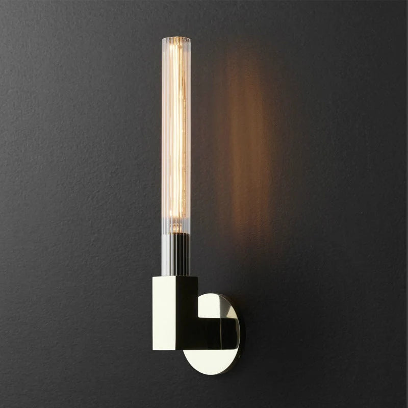 Wall Lamp | Dimmable Metal & Glass