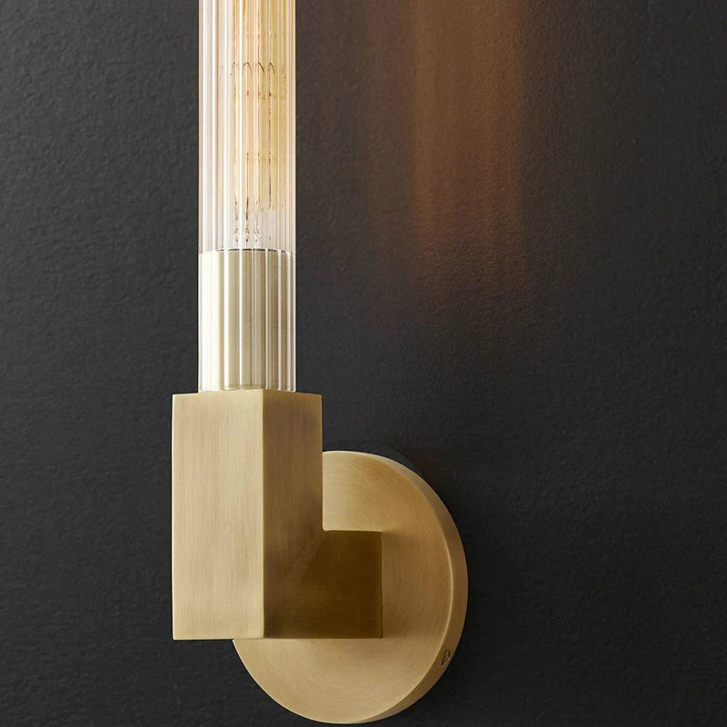 Wall Lamp | Dimmable Metal & Glass