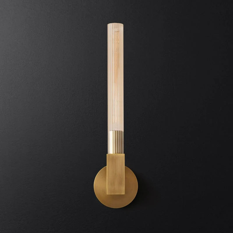 Wall Lamp | Dimmable Metal & Glass