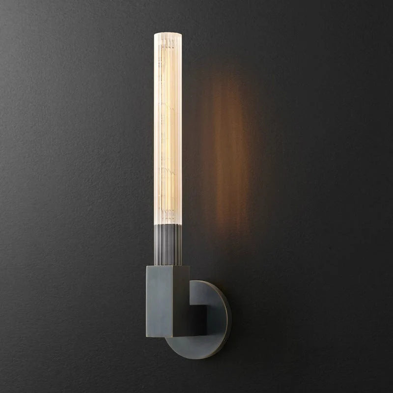 Wall Lamp | Dimmable Metal & Glass