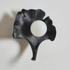 Wall Lamp | Ginkgo Leaf Design & Dimmer-Compatible | 25 cm