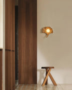 Wall Lamp | Ginkgo Leaf Design & Dimmer-Compatible | 25 cm