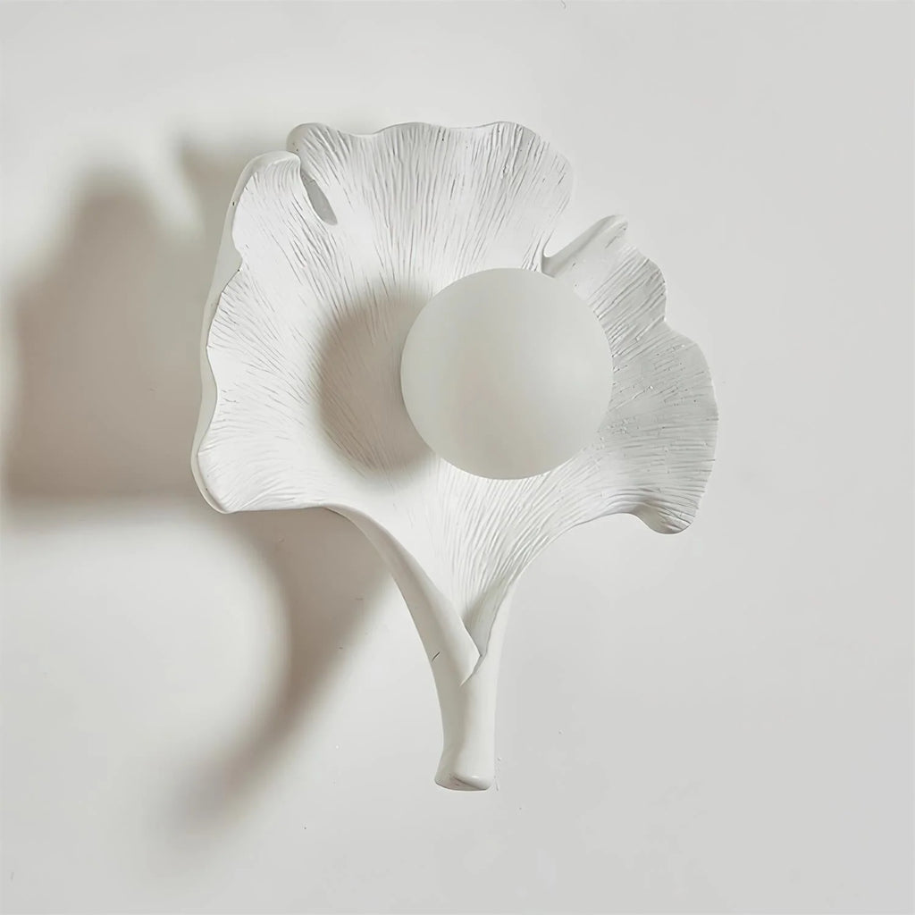 Wall Lamp | Ginkgo Leaf Design & Dimmer-Compatible | 25 cm