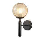 Wall Lamp | Glass & Metal Vintage Style | E27 Socket