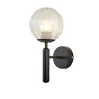 Wall Lamp | Glass & Metal Vintage Style | E27 Socket