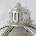 Wall lamp | Glass shade & iron frame | Ø30.5 x H46 cm