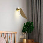 Wall Lamp | Gold Finish & Built-In Switch