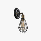 Wall Lamp | Industrial Metal Finish & E26/E27 Base