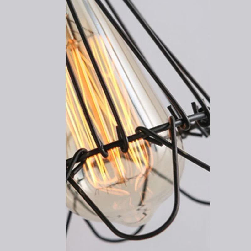 Wall Lamp | Industrial Metal Finish & E26/E27 Base