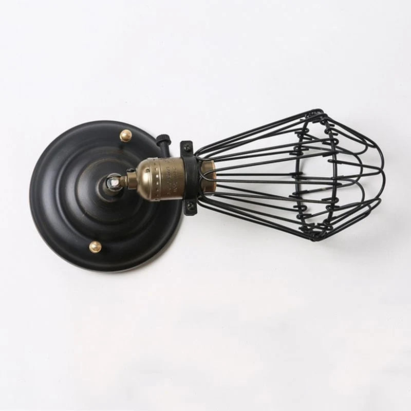Wall Lamp | Industrial Metal Finish & E26/E27 Base