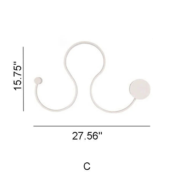 Wall Lamp | Infinitely Dimmable LED & Remote | Multiple Sizes