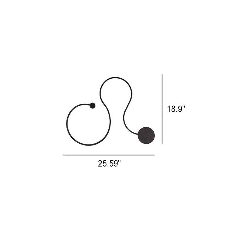 Wall Lamp | Infinitely Dimmable LED & Remote | Multiple Sizes