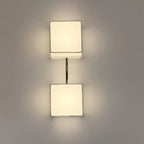 Wall Lamp | Japanese Fabric Shade & Integrated LED | 12/15/20 cm