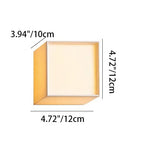 Wall Lamp | Japanese Fabric Shade & Integrated LED | 12/15/20 cm