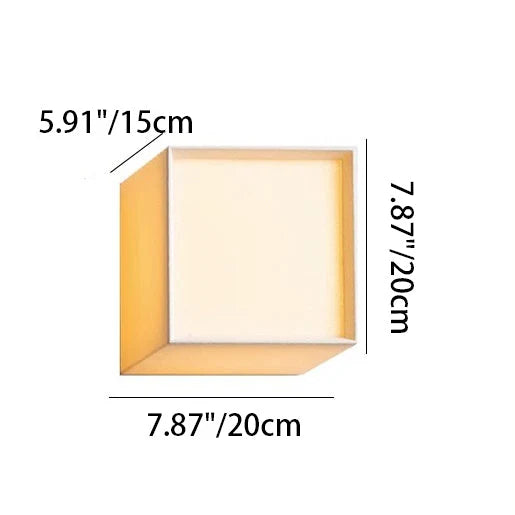 Wall Lamp | Japanese Fabric Shade & Integrated LED | 12/15/20 cm