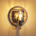 Wall Lamp | LED Ribbon-Inspired Metal | Black