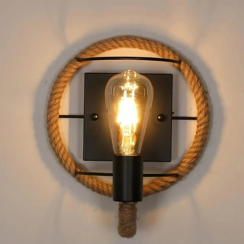 Wall Lamp | LED Ribbon-Inspired Metal | Black