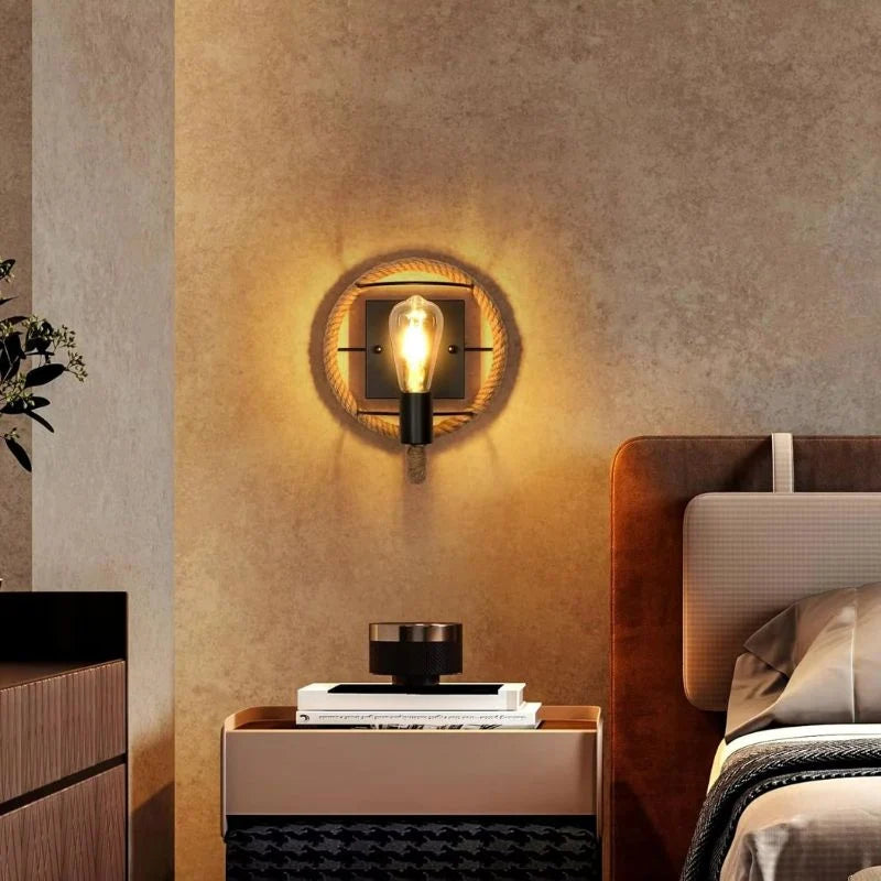 Wall Lamp | LED Ribbon-Inspired Metal | Black