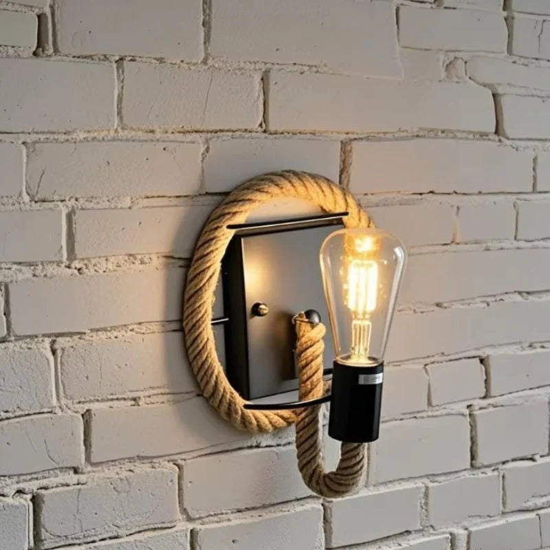 Wall Lamp | LED Ribbon-Inspired Metal | Black
