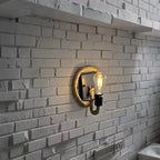 Wall Lamp | LED Ribbon-Inspired Metal | Black