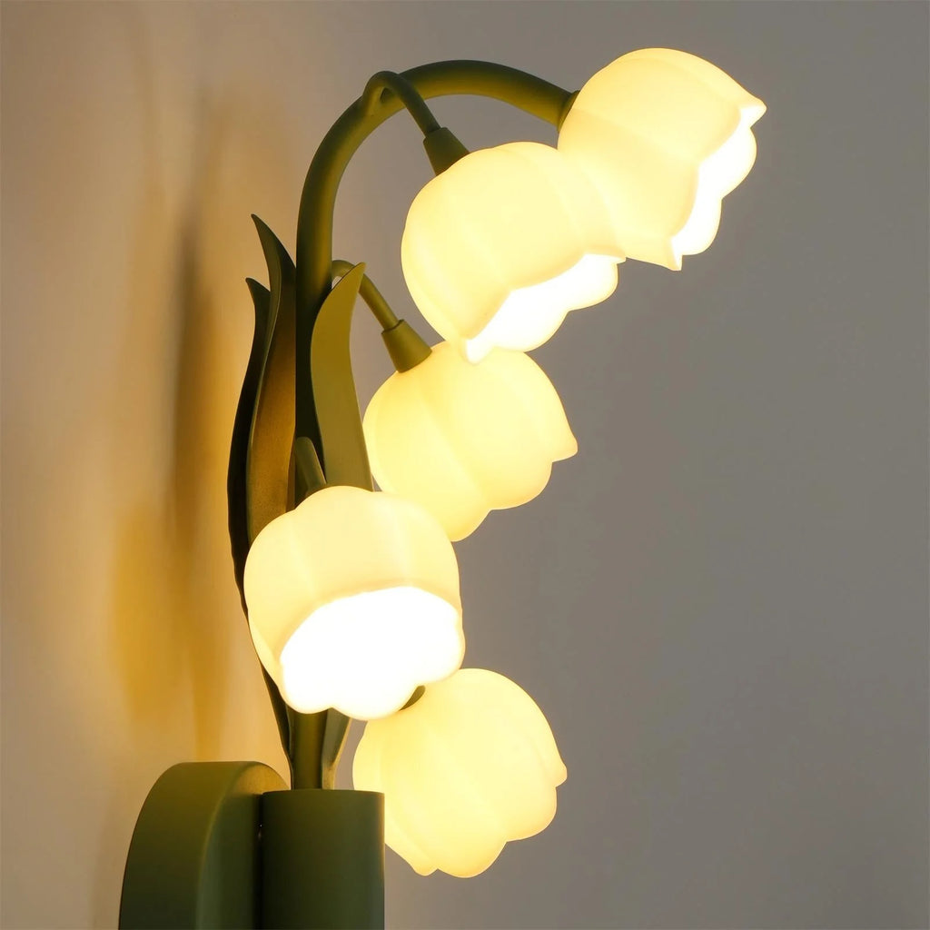 Wall Lamp | Lifelike Orchid Design & Soft Ambient Light | Hardwire