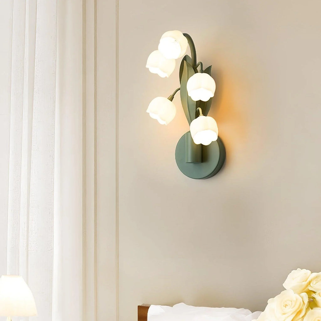 Wall Lamp | Lifelike Orchid Design & Soft Ambient Light | Hardwire