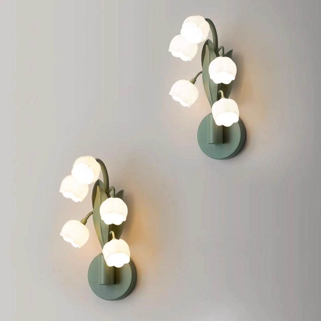 Wall Lamp | Lifelike Orchid Design & Soft Ambient Light | Hardwire