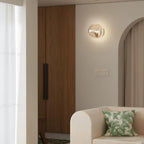 Wall Lamp | Metal & Acrylic Damp-Rated | Two Sizes