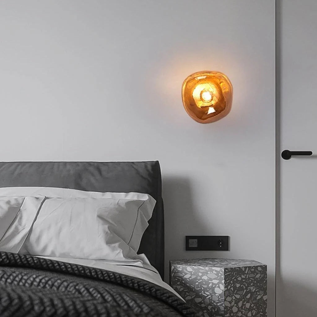 Wall Lamp | Metal & Acrylic Damp-Rated | Two Sizes