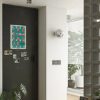 Wall Lamp | Metal & Acrylic Damp-Rated | Two Sizes