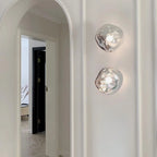 Wall Lamp | Metal & Acrylic Damp-Rated | Two Sizes