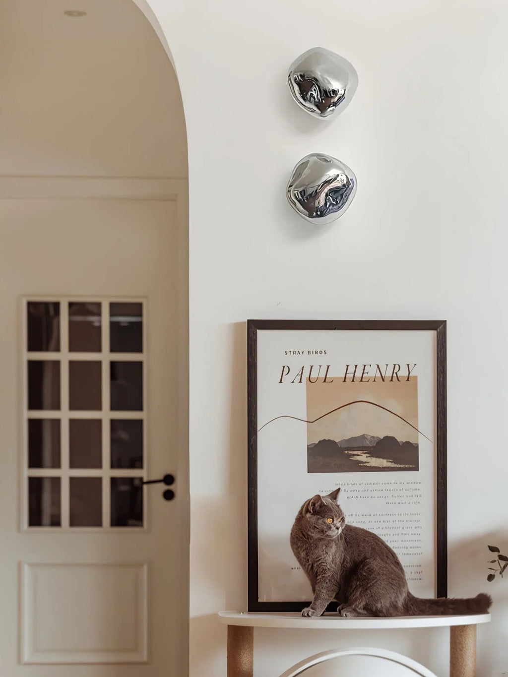 Wall Lamp | Metal & Acrylic Damp-Rated | Two Sizes