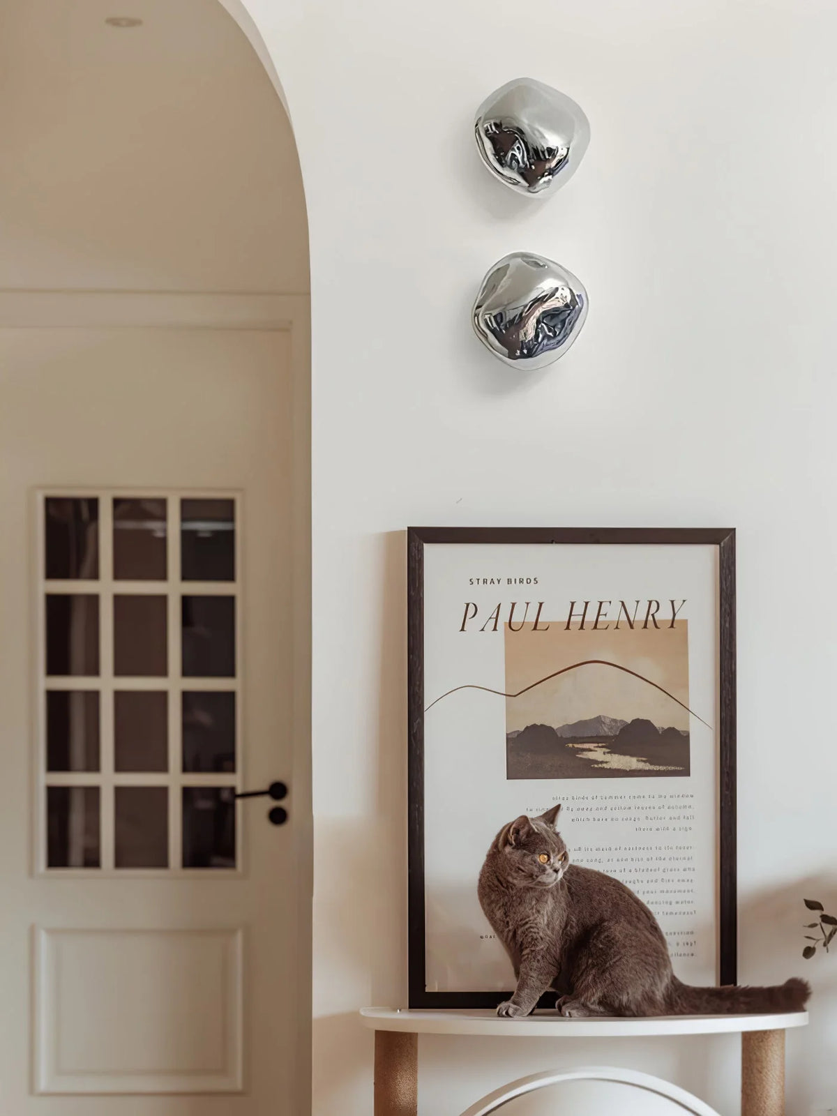 Wall Lamp | Metal & Acrylic Damp-Rated | Two Sizes