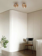 Wall Lamp | Metal & Acrylic Damp-Rated | Two Sizes