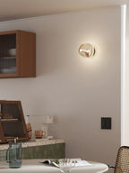 Wall Lamp | Metal & Acrylic Damp-Rated | Two Sizes