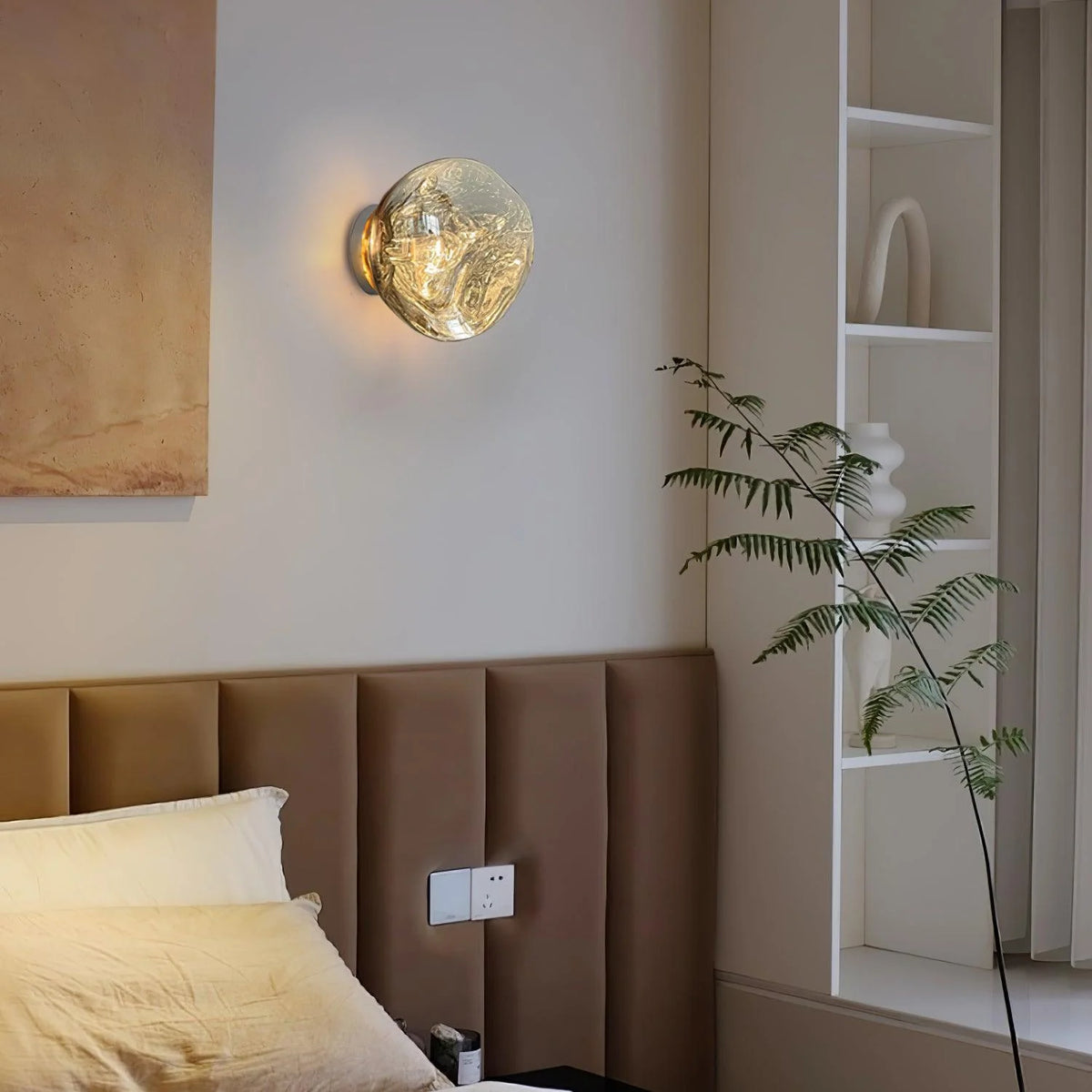Wall Lamp | Metal & Acrylic Damp-Rated | Two Sizes