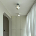 Wall Lamp | Metal & Acrylic Damp-Rated | Two Sizes