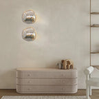Wall Lamp | Metal & Acrylic Damp-Rated | Two Sizes