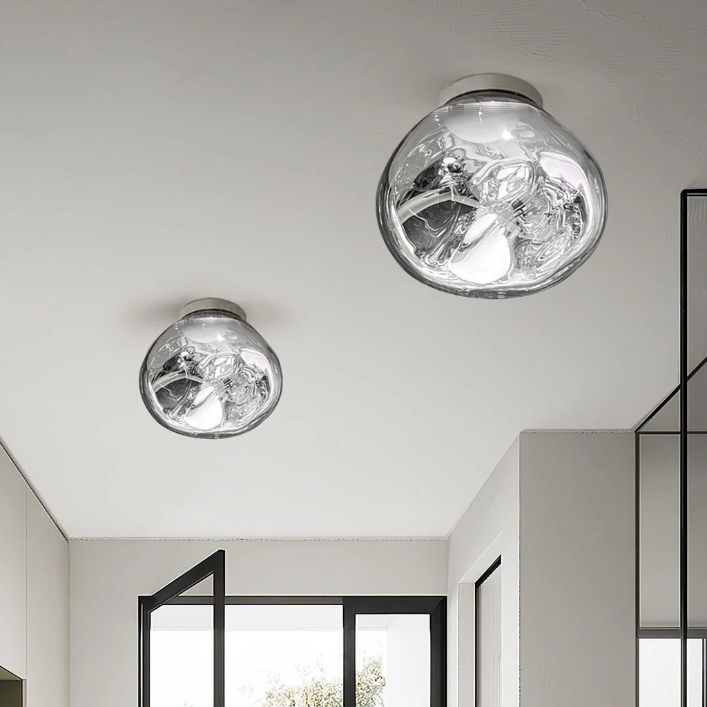 Wall Lamp | Metal & Acrylic Damp-Rated | Two Sizes
