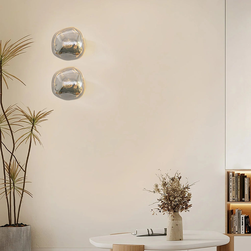 Wall Lamp | Metal & Acrylic Damp-Rated | Two Sizes