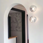 Wall Lamp | Metal & Acrylic Damp-Rated | Two Sizes