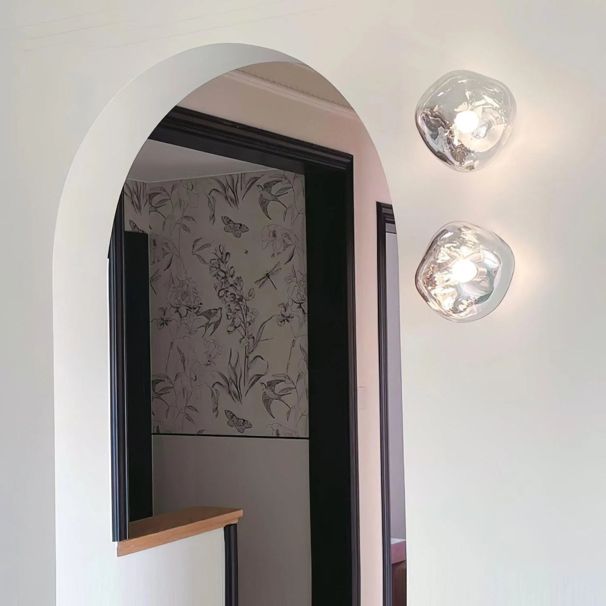 Wall Lamp | Metal & Acrylic Damp-Rated | Two Sizes