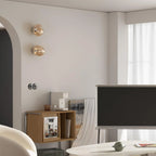 Wall Lamp | Metal & Acrylic Damp-Rated | Two Sizes
