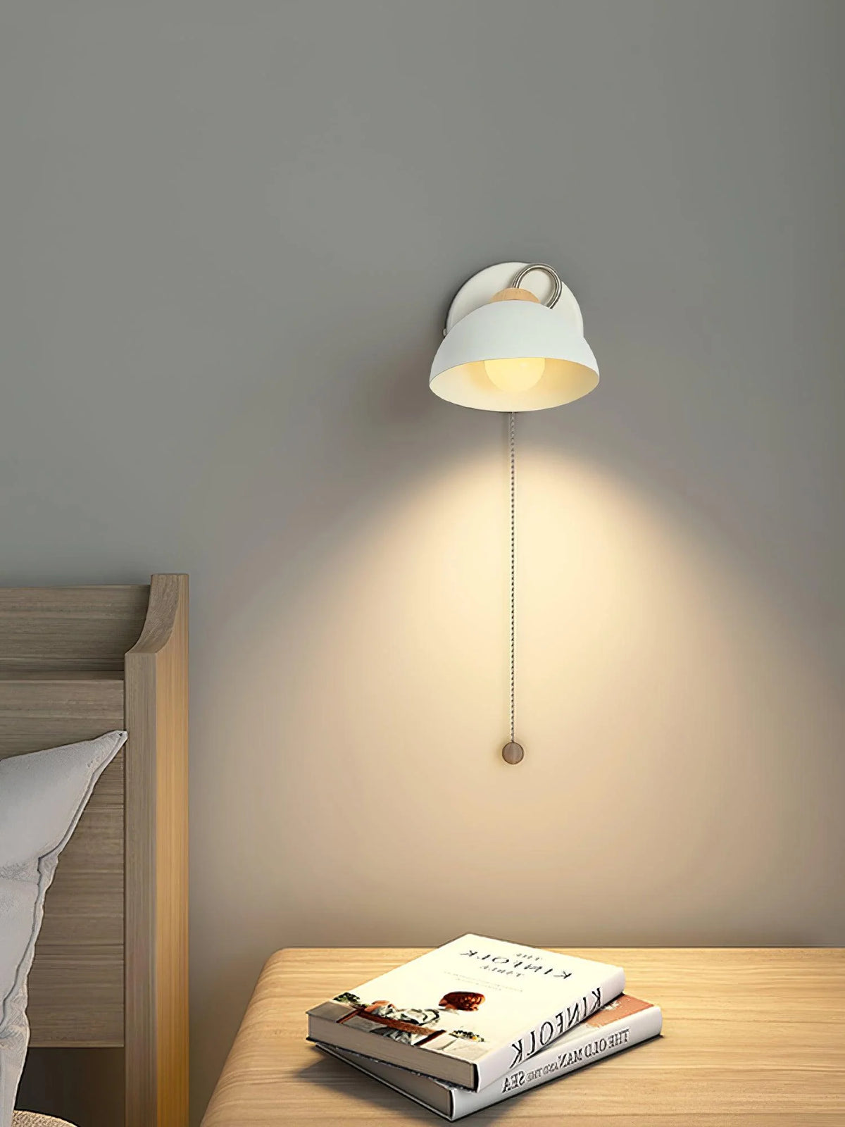 Wall Lamp | Metal Body & E27 Socket | 14 cm Diameter