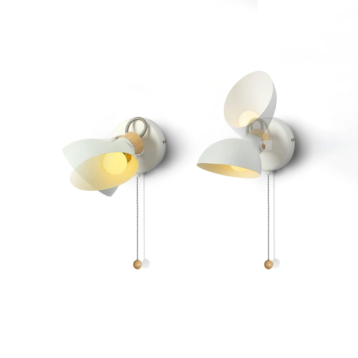 Wall Lamp | Metal Body & E27 Socket | 14 cm Diameter