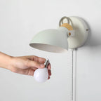 Wall Lamp | Metal Body & E27 Socket | 14 cm Diameter