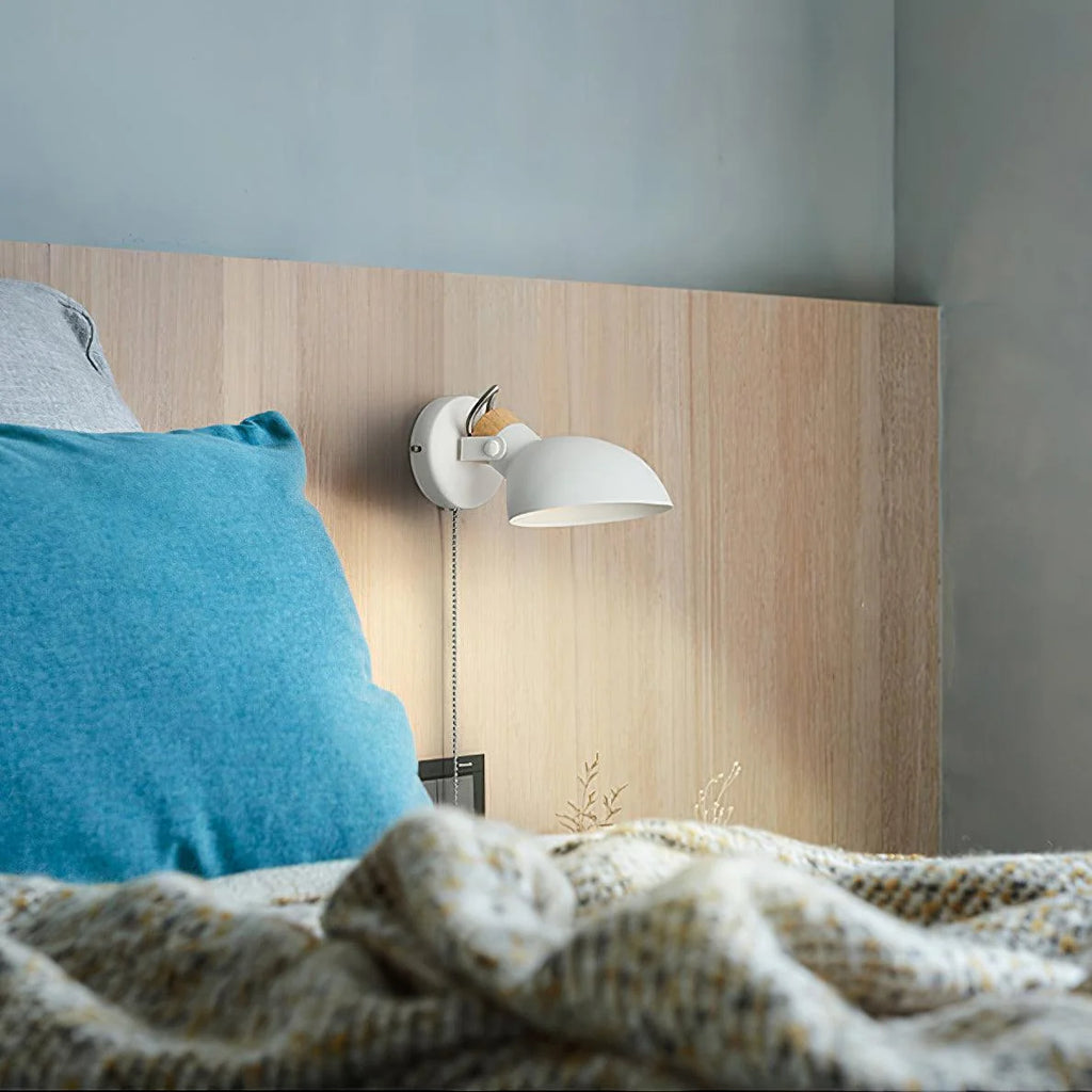 Wall Lamp | Metal Body & E27 Socket | 14 cm Diameter