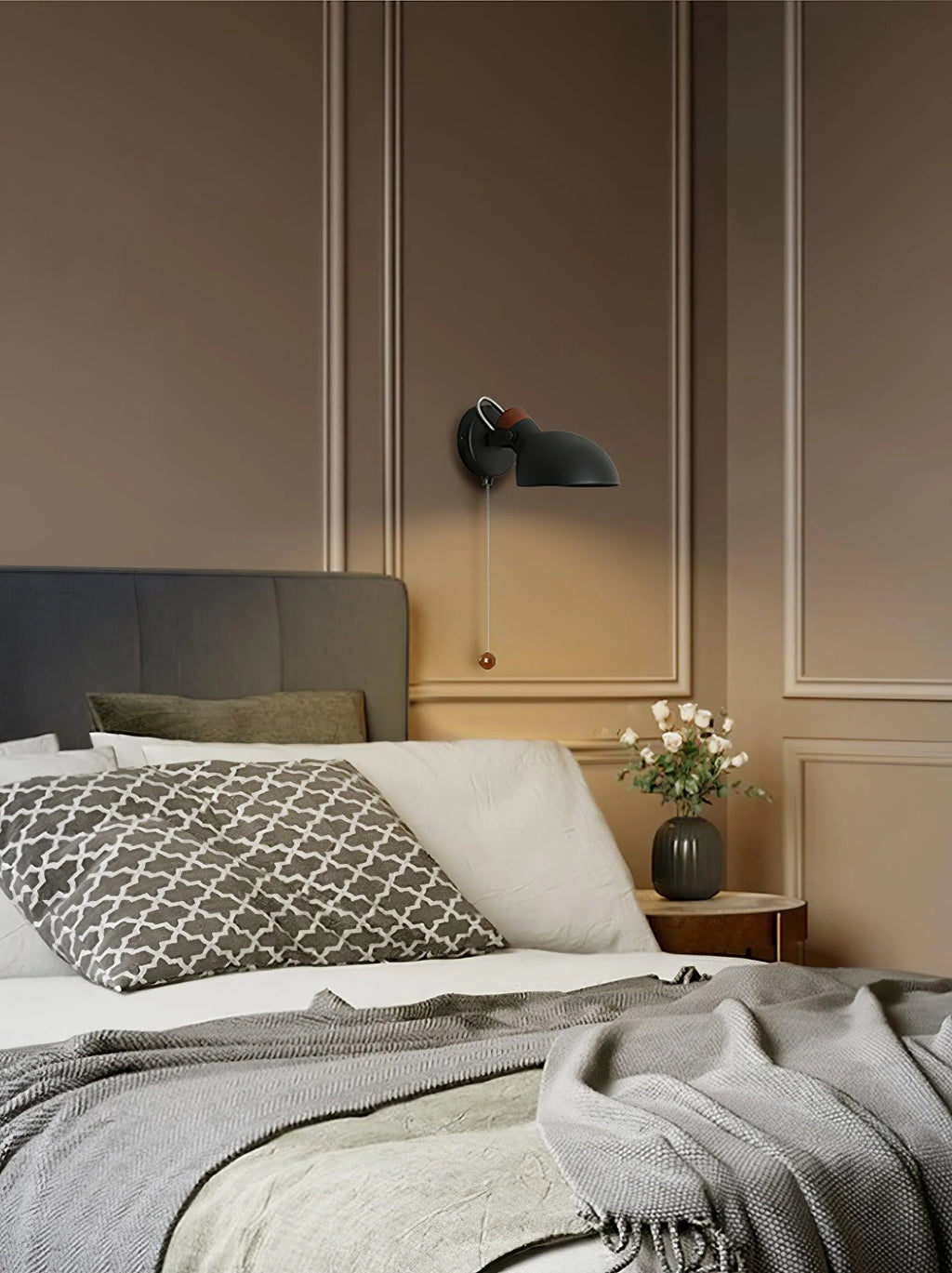 Wall Lamp | Metal Body & E27 Socket | 14 cm Diameter